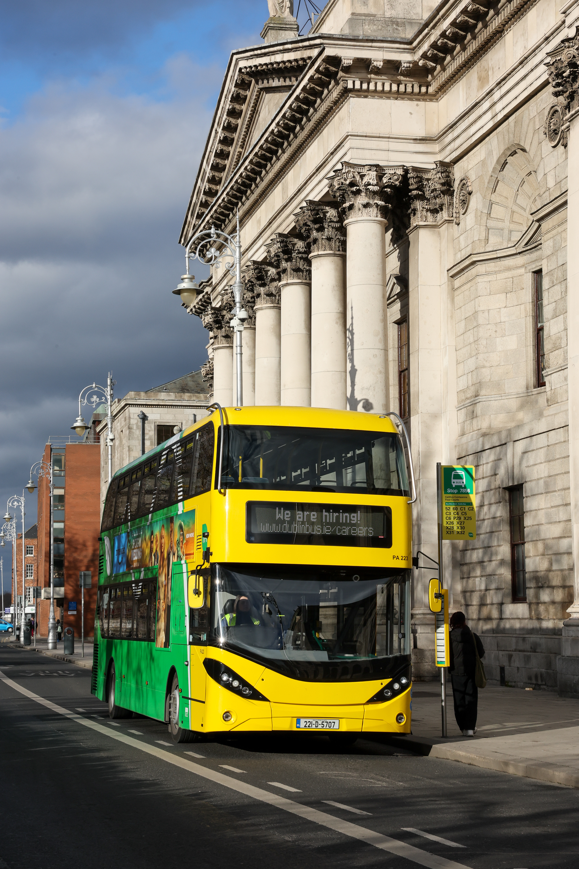 Dublin Bus outside GPO