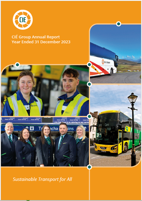 2023 Front cover of CIE annual report