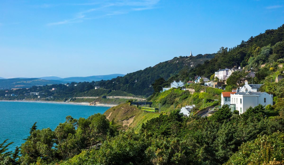 Dart Train in Dalkey