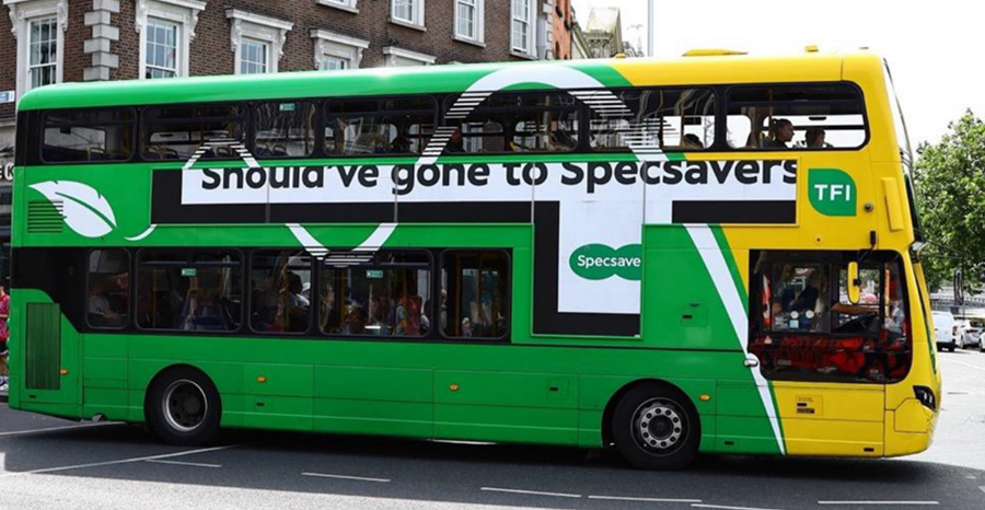 TFI specsavers bus 2
